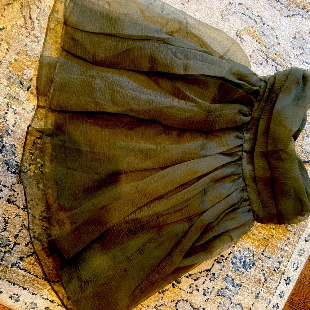 Cynthia Rawley chiffon mini dress